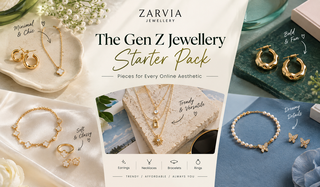 Trendy jewellery essentials for Gen Z girls
