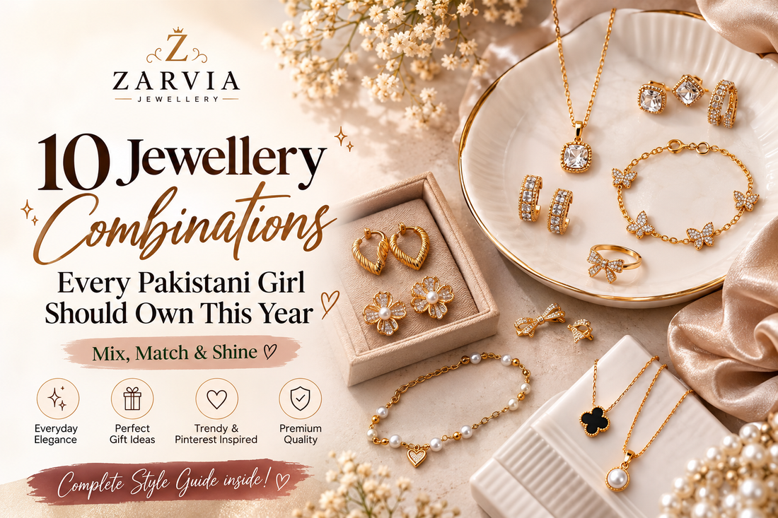 Essential jewellery combinations for Pakistani girls