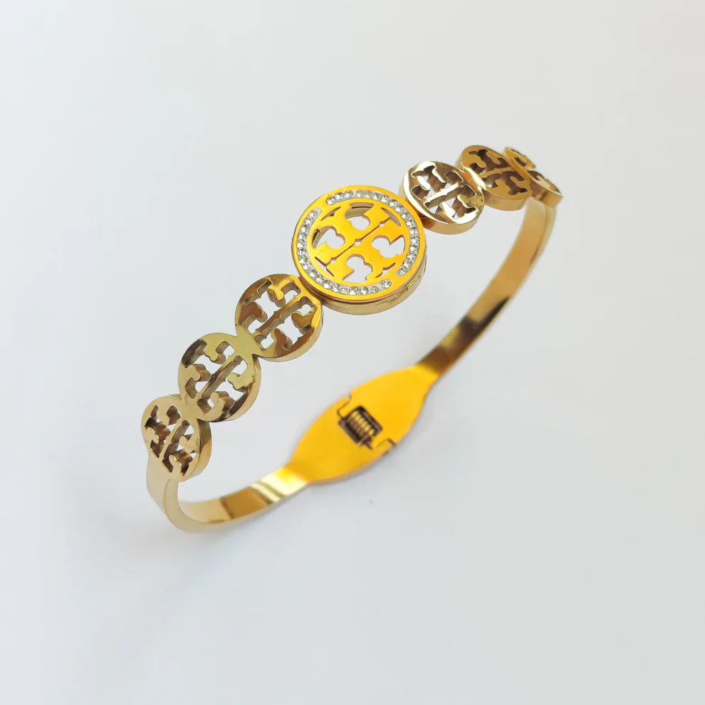 Golden Circle Motif Bracelet