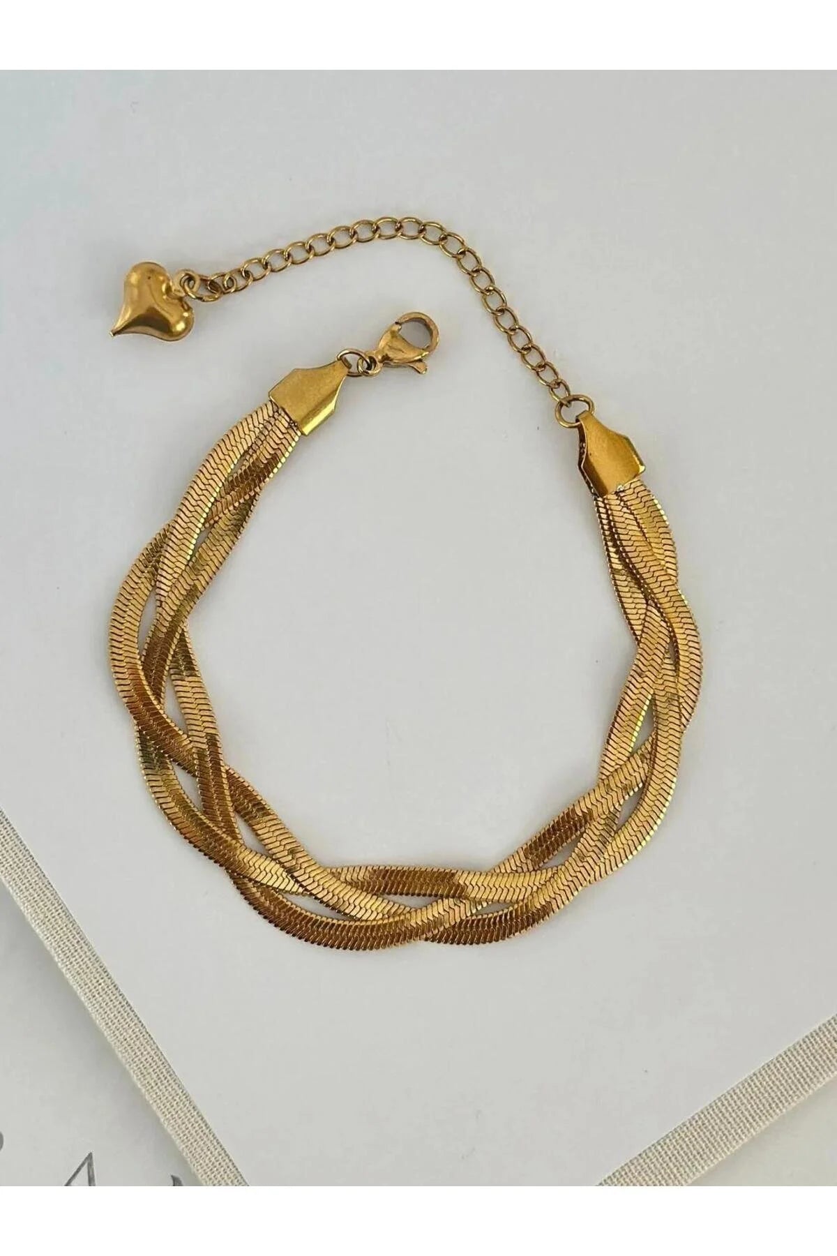 Snake Chain Braided Bracelet