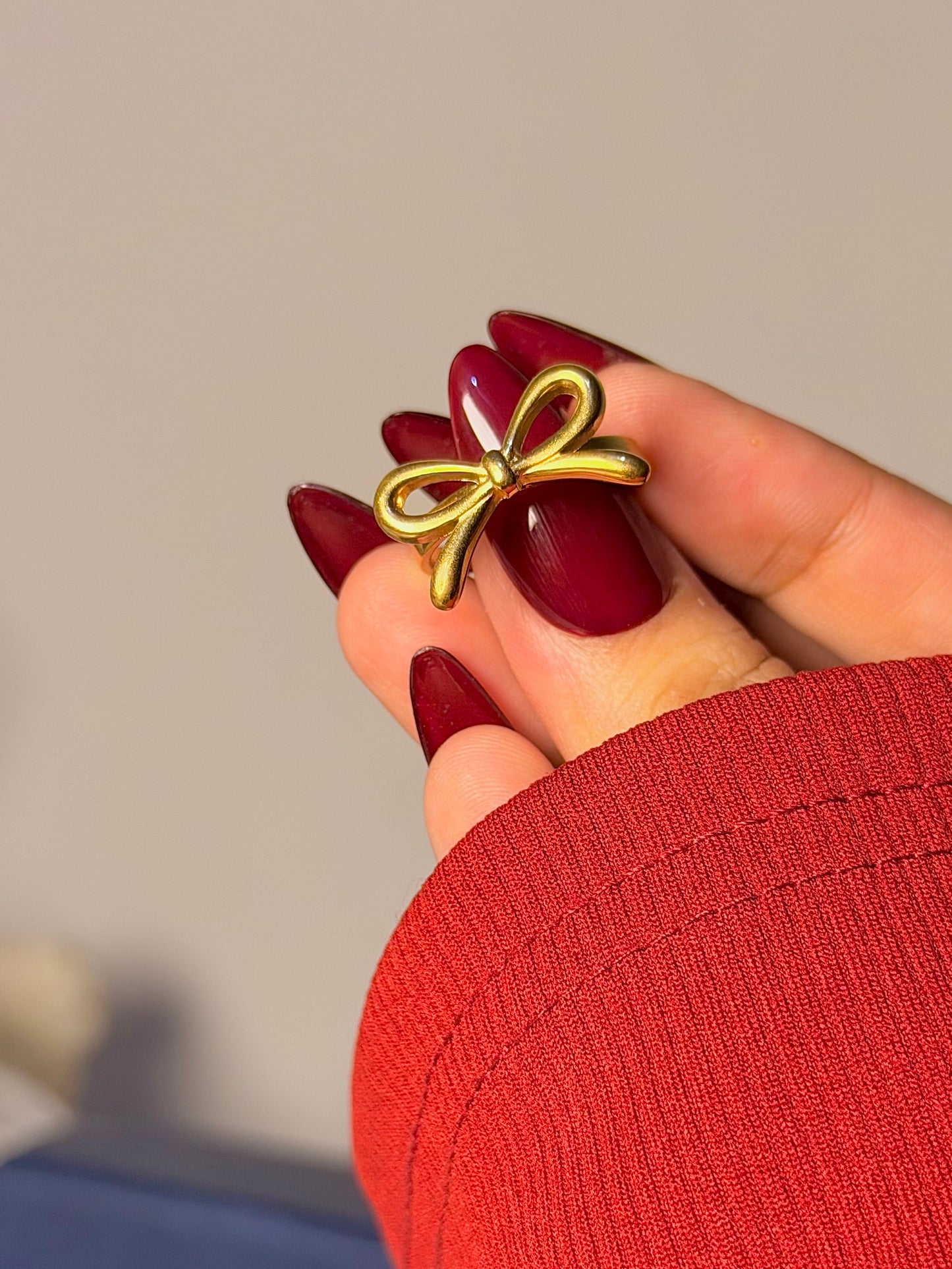 Bow Knot Ring - Classic Ribbon Design