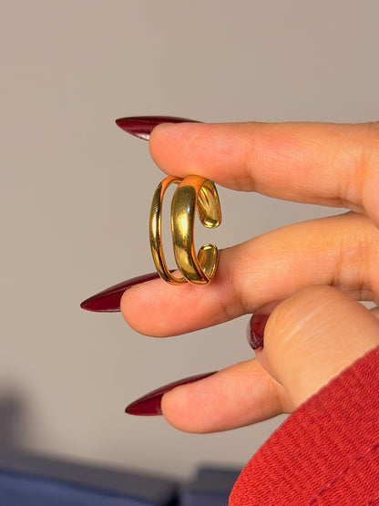 Bold Cuff Ring - Open Band Design