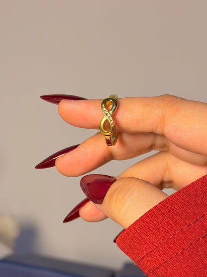 Infinity Ring - Dainty Band