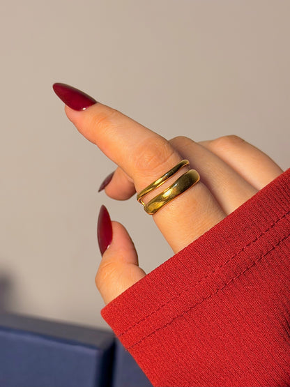 Bold Cuff Ring - Open Band Design
