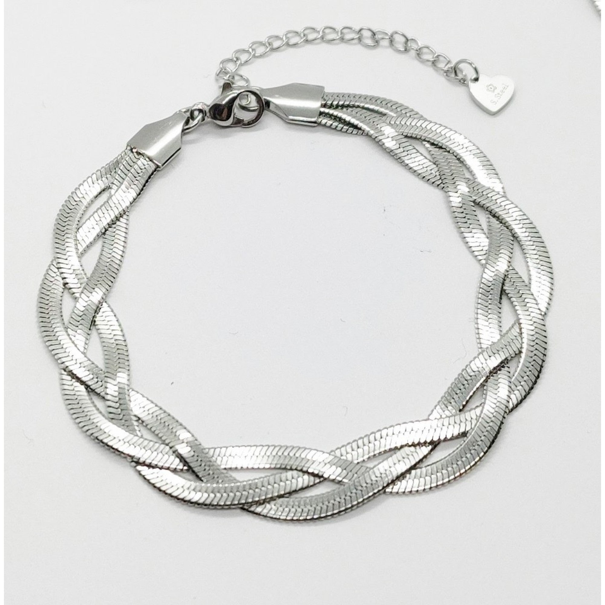 Braided Snake Chain Bracelet