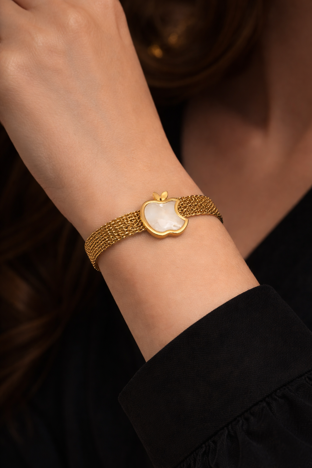 Apple Charm Bracelet