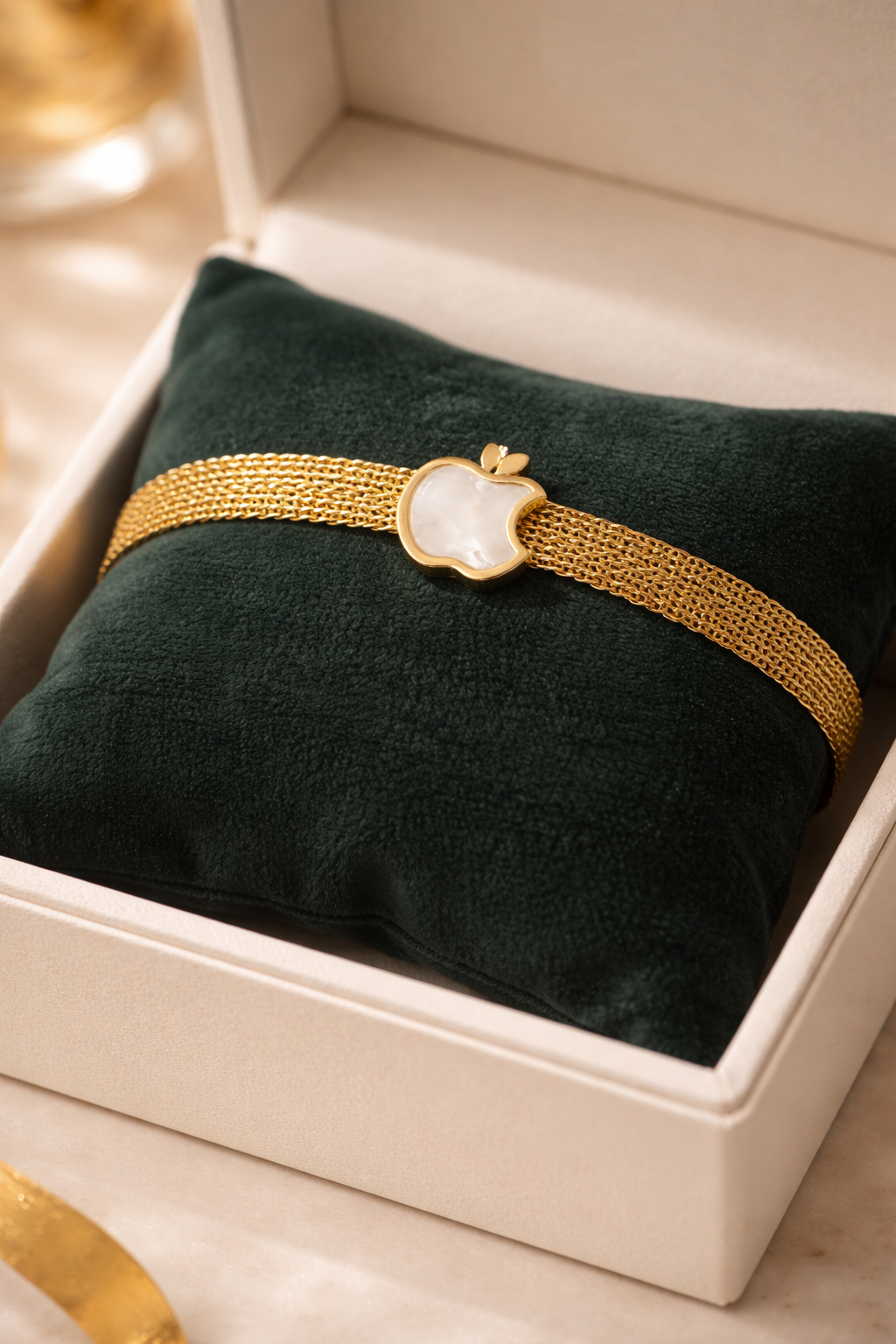 Apple Charm Bracelet