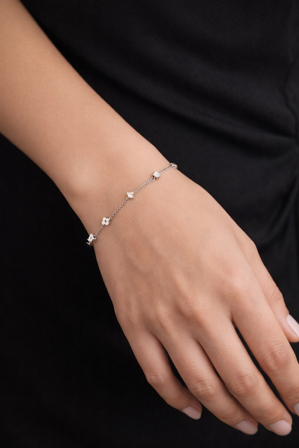 Timeless Silver Charm Bracelet
