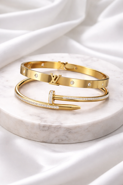 Everyday : LV & Nail Bangle Essentials