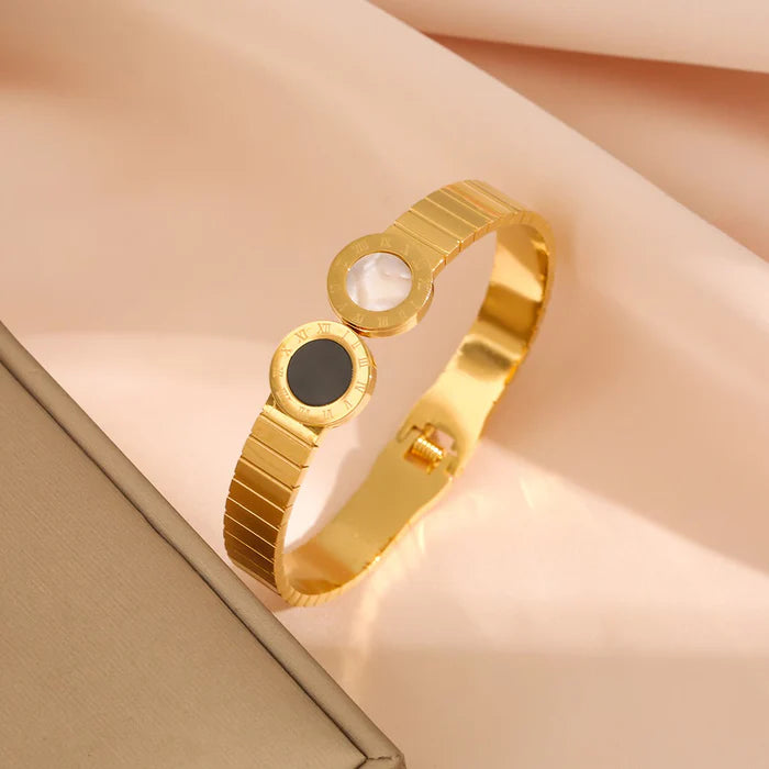 Roman Numeral Statement Bracelet