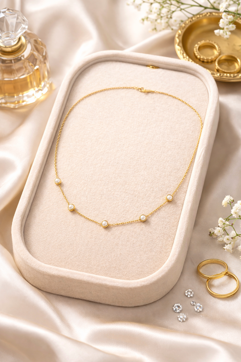 Must-Have Elegant 5 Pearl Necklace