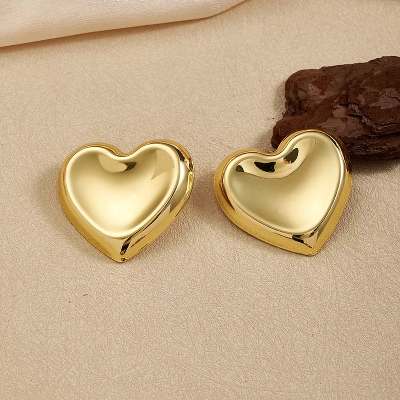 Everyday Heart Stud Earrings
