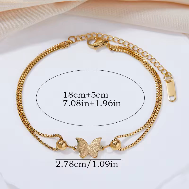 Butterfly Chain Anklet
