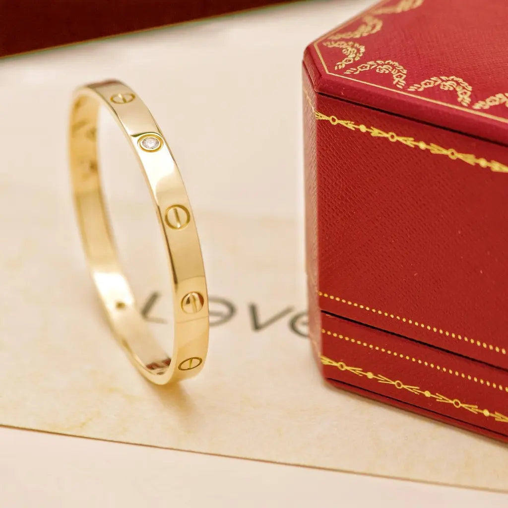 Timeless Gold-Tone Statement Bangle