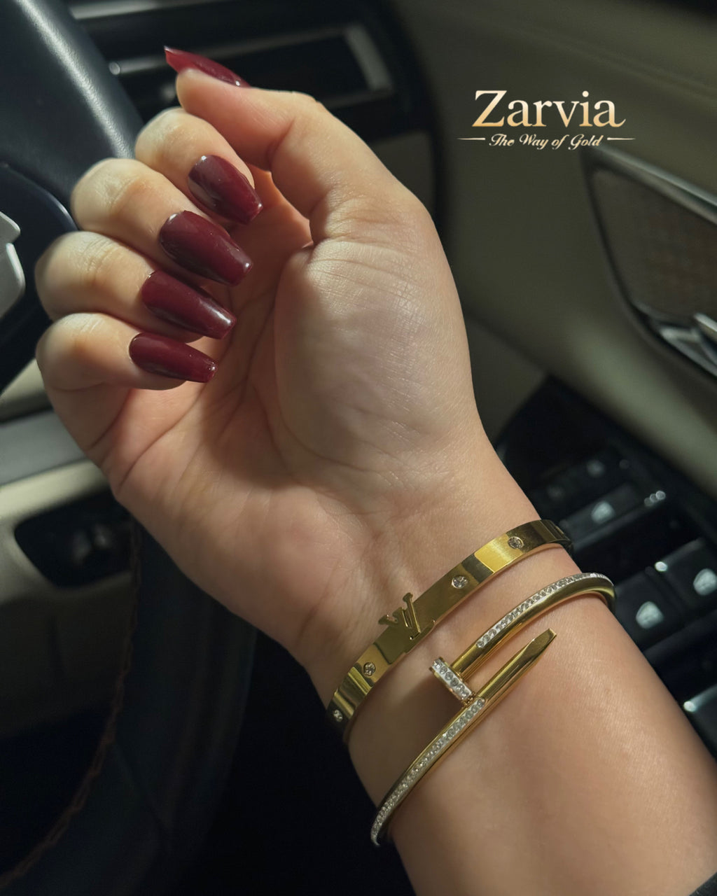 Everyday Luxe: LV & Nail Bangle Essentials