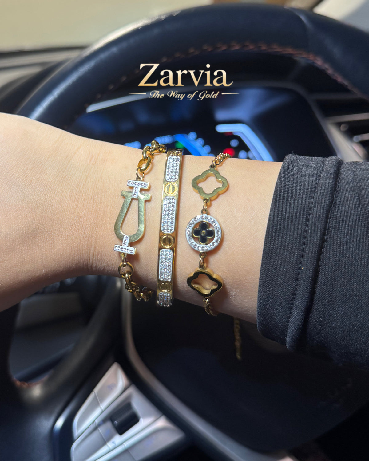 The Ultimate Stylish Stack: Bold & Blingy Set