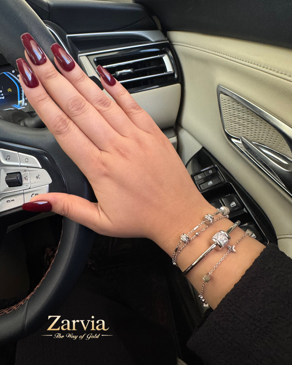 Elegant Silver and Crystal Bracelet Trio