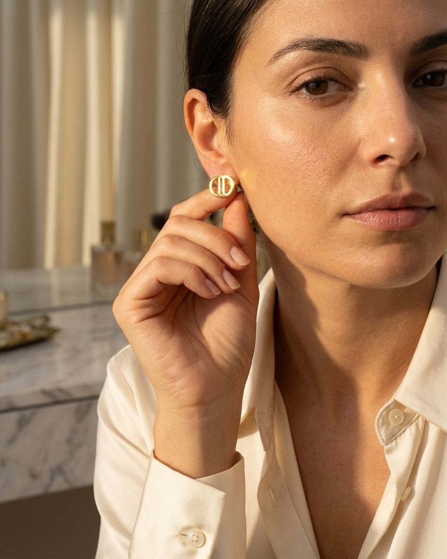 Minimal Gold Stud Earrings – Elegant Everyday Jewelry